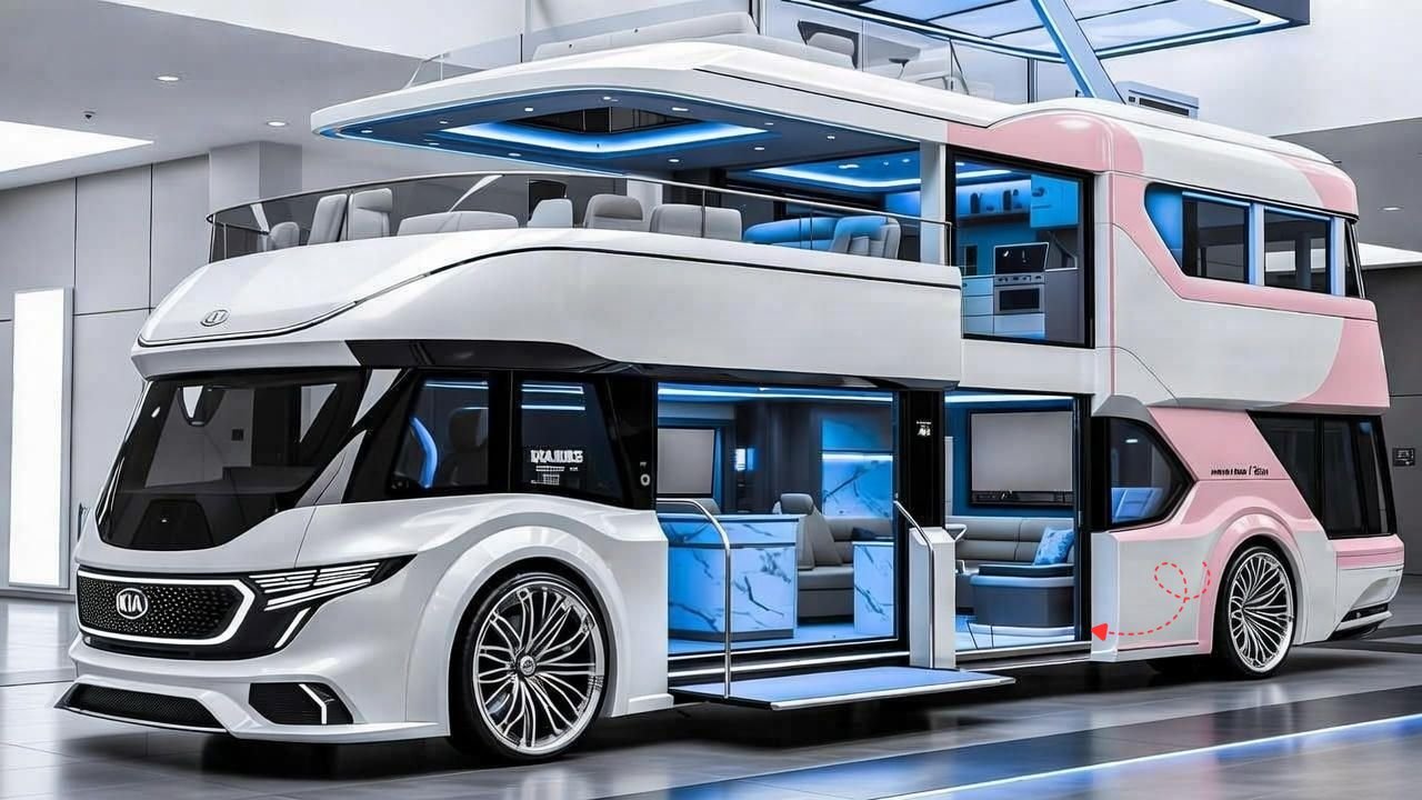 2026 Kia Camper Van Launched: Affordable Luxury RV with Budget-Friendly ...